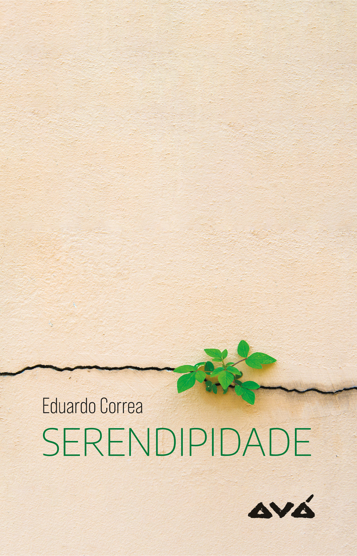 Capa de Serendipidade — livro de poesia de Eduardo Correa, lançado em 2024